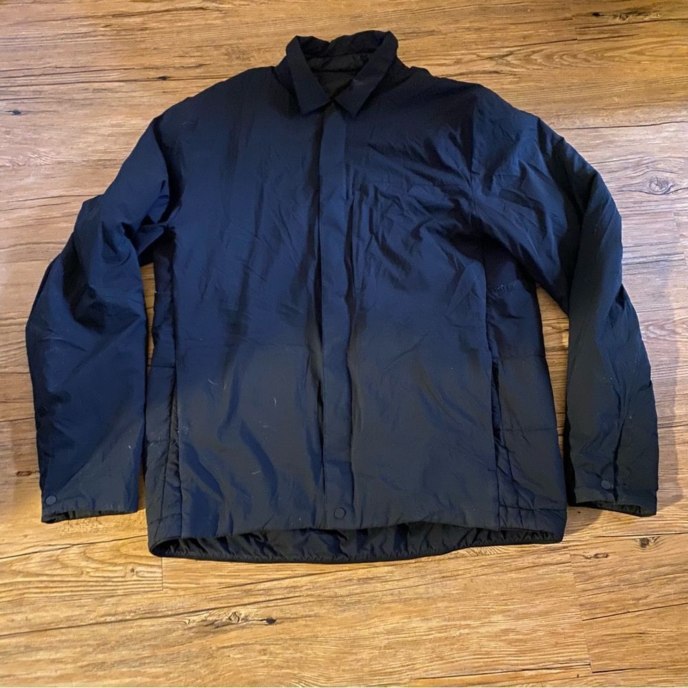 Lululemon athletica mens jacket size large black puffer